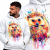 BLUZA Z KAPTUREM ZWIERZĘTA  JEŻ 1